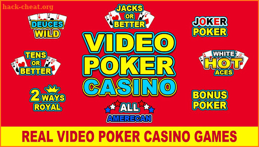 Video Poker Casino Games screenshot