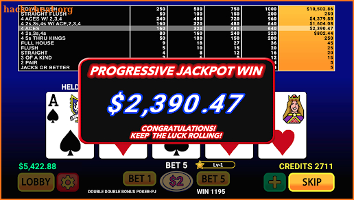 Video Poker Classic Casino screenshot