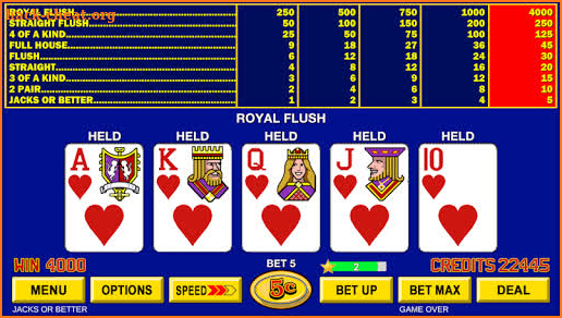 Video Poker - Classic Casino Games Free Offline screenshot