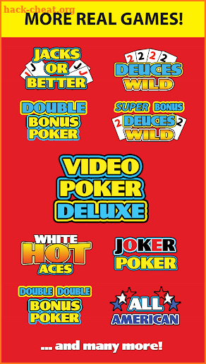 Video Poker Deluxe screenshot
