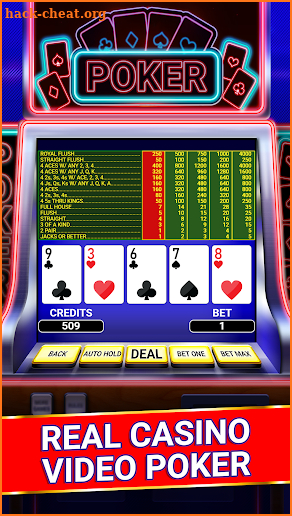 Video Poker Free - Casino Card Game screenshot
