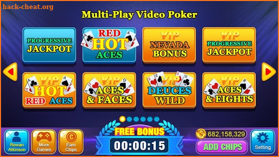 Video Poker Games - Multi Hand Video Poker Free screenshot