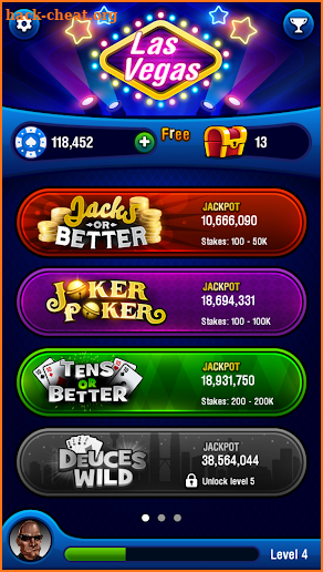 Video Poker IO screenshot