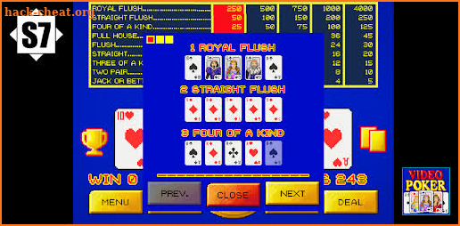 Video Poker: JACK OR BETTER screenshot