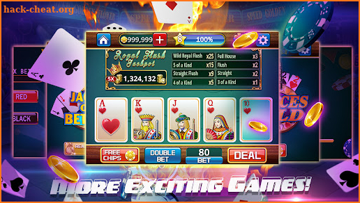 Video Poker King 2021 offline Vegas casino games screenshot