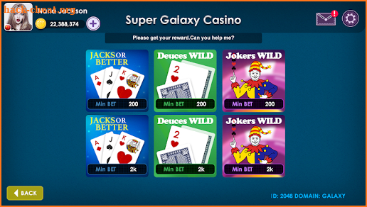 Video Poker Live screenshot