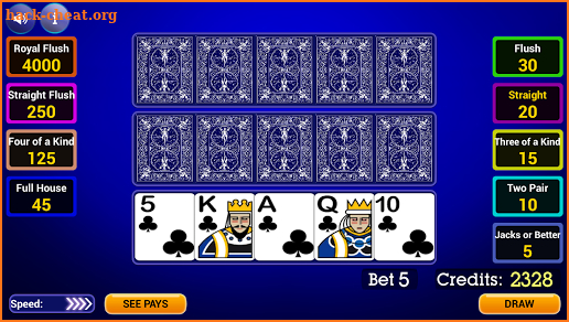 Video Poker: Multi Hand screenshot