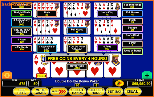 Video Poker Multi Hand Casino screenshot