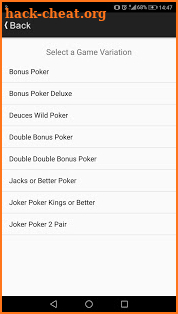 Video Poker PayTables by VideoPoker.com screenshot