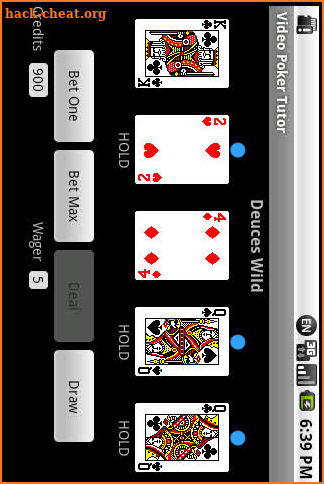 Video Poker Tutor screenshot