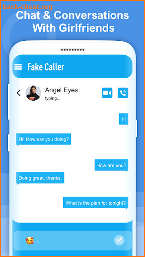 Video Prank Call- Fake chat screenshot