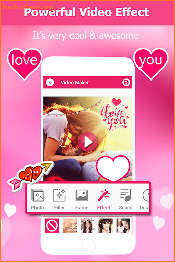 Video Slideshow Maker - Love Video Maker 360 screenshot