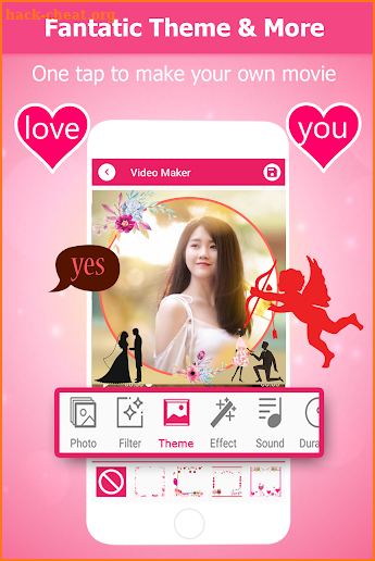 Video Slideshow Maker - Love Video Maker 360 screenshot
