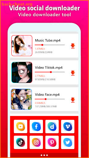 Video Social Downloader screenshot