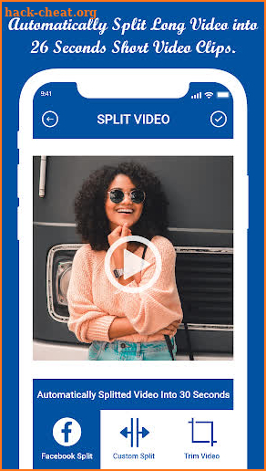 Video Splitter for Messenger screenshot