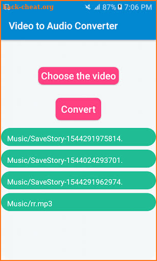 Video to Audio Converter 2019 screenshot