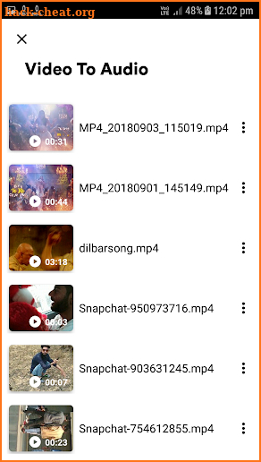 Video to MP3 Converter, MP3 Cutter & Video Cutter screenshot