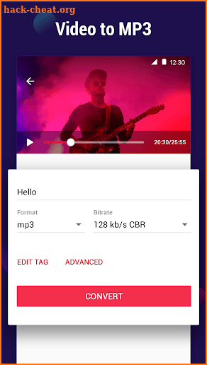 Video to MP3 Converter - MP3 Video Converter screenshot