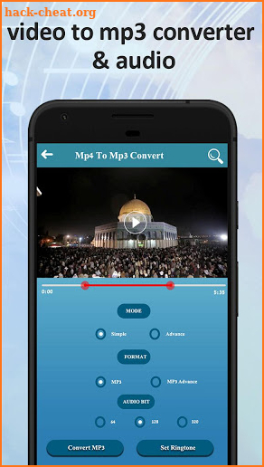 Video to mp3 - Mp4 to mp3 -  video converter screenshot