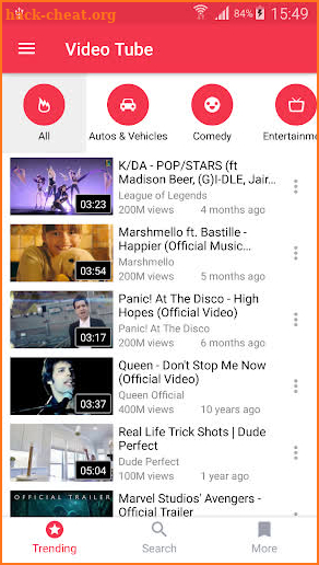 Video Tube screenshot