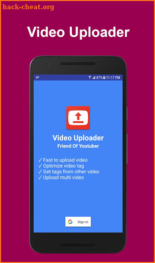 Video Uploader - No Ads screenshot