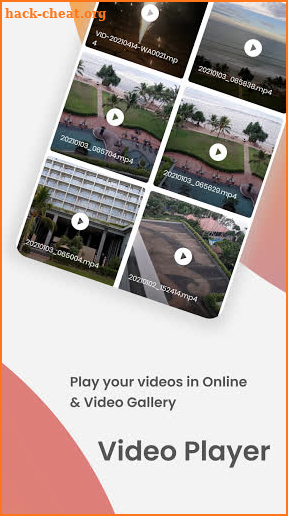 Video URL Player | All Format Video & Music Player screenshot