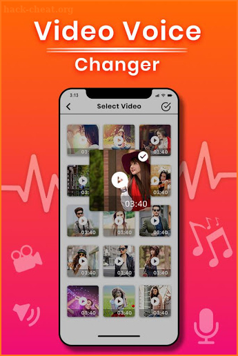 Video Voice Changer - Audio Effects screenshot