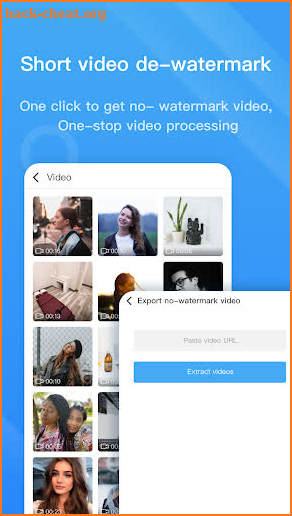 Video watermark Pro-Add and remove video watermark screenshot