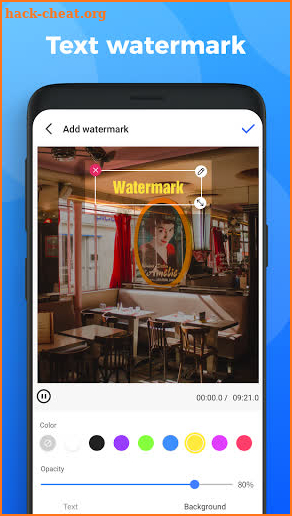 Video  Watermark - remove Watermark & add logo screenshot