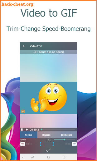 Video2me:Gif Maker App & Video to Gif&Gif to Video screenshot