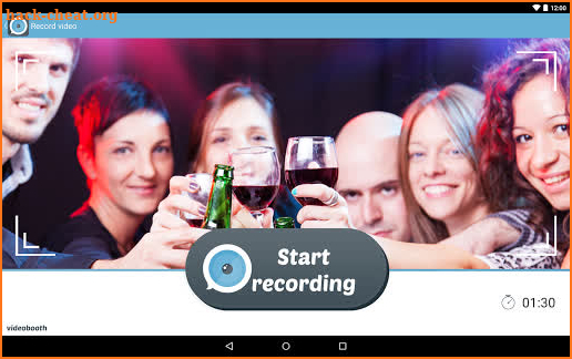 Videobooth: Digital Guestbook screenshot