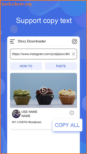 VideoDownloader for Instagram & Story Saver, IGTV screenshot