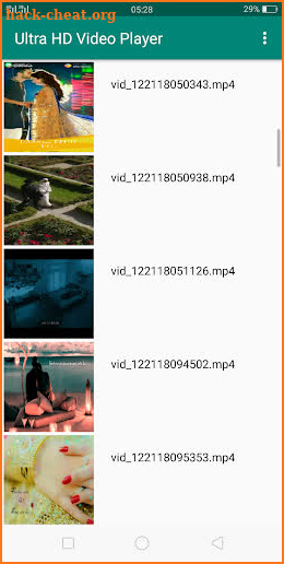 Videodr HD Video Player: 4k support 2019 screenshot
