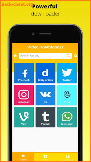 Videodr video downloader screenshot