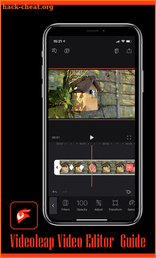 videoleap :video editor guide screenshot