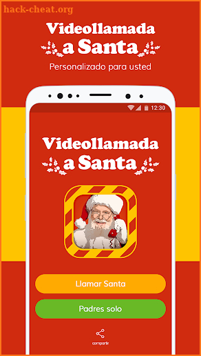 Videollamada a Santa screenshot
