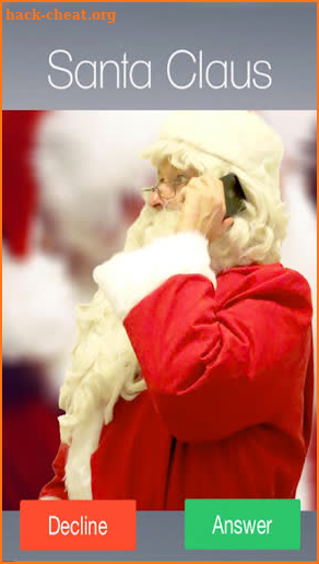 Videollamada Papa Noel : Mensaje De Papa Noel screenshot