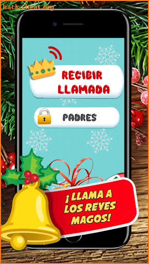VideoLlamada Reyes Magos -Te llaman gratis Navidad screenshot