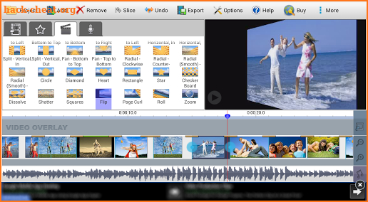 VideoPad Video Editor Free screenshot