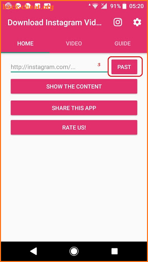 Videos and Photos Downloader for Instagram screenshot