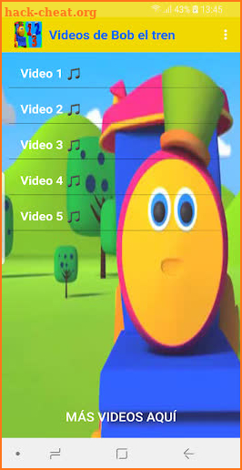 Videos de Bob el tren gratis screenshot