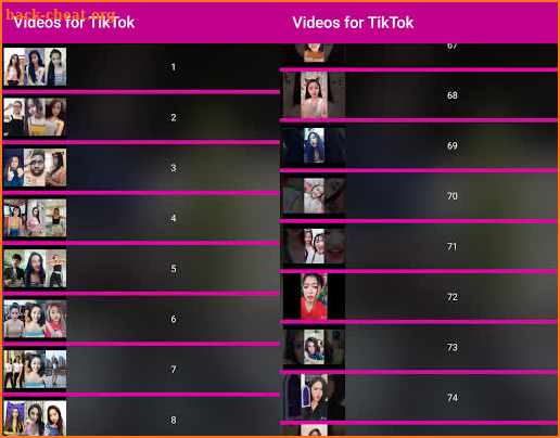Videos For Tik tok & musical.ly screenshot