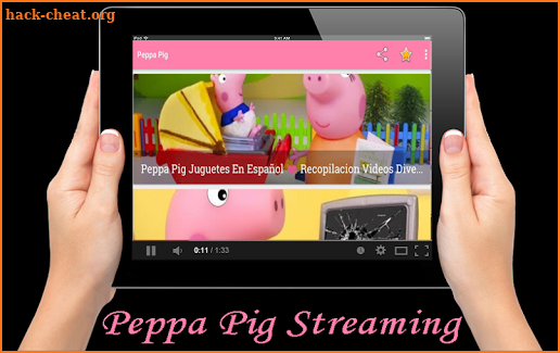 Videos of Peppa Streaming HD screenshot
