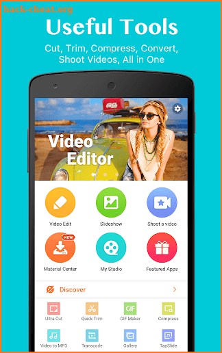 VideoShowLite:Video editor,cut,photo,music,no crop screenshot