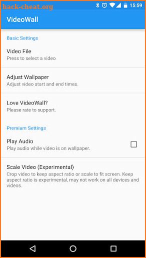 VideoWall - Video Wallpaper screenshot
