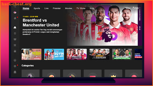 Vidio TV: Sport, Movie, Series screenshot