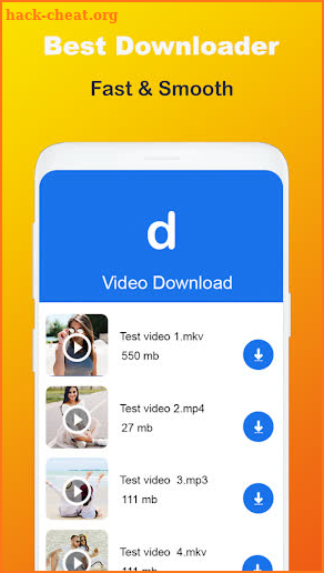 Vidmatè - All Free Video Downloader screenshot