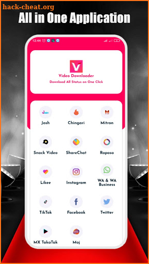 Vidmatè - All Video and Photos Downloader screenshot