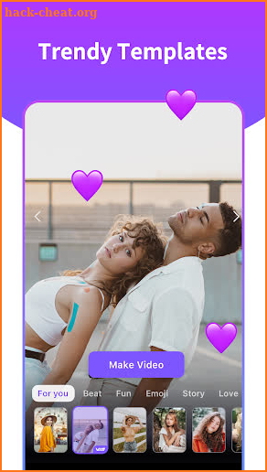 Vidmate - Music Video Maker with Effects screenshot
