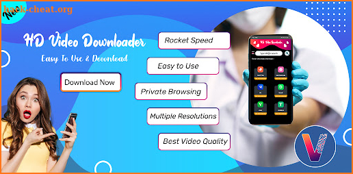 VidMedia Video Downloader Social Superfast Browser screenshot
